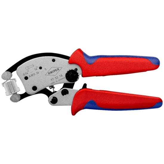 Изображение Uzgaļu presēšanas knaibles Knipex 975318; 200 mm