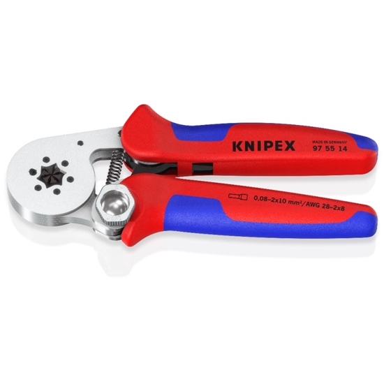Изображение Uzgaļu presēšanas knaibles Knipex 975514; 180 mm