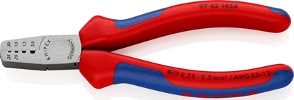 Изображение Uzgaļu presēšanas knaibles Knipex 9762145A; 145 mm