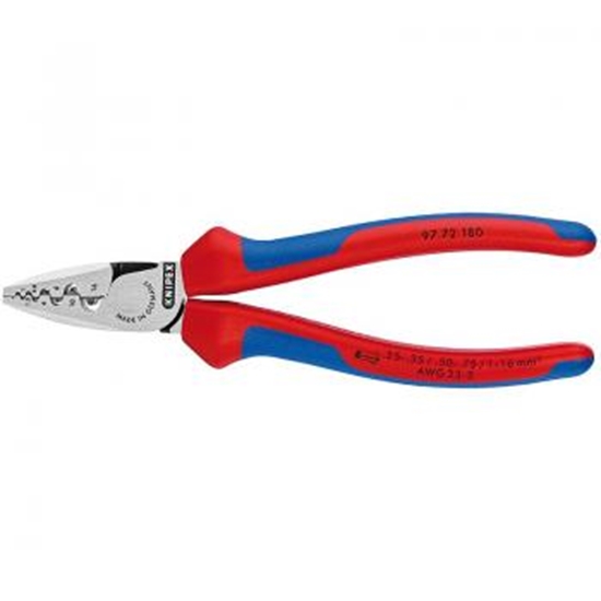 Изображение Uzgaļu presēšanas knaibles Knipex 9772180
