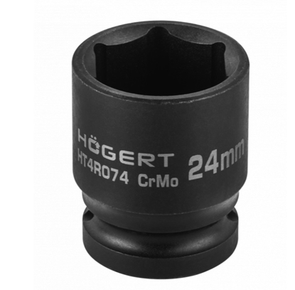 Изображение Uzgriežņa galviņa Hogert HT4R074; 1/2''; 24 mm