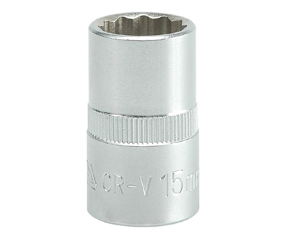 Attēls no Uzgriežņa galviņa Yato YT-1277; 1/2''; 15 mm