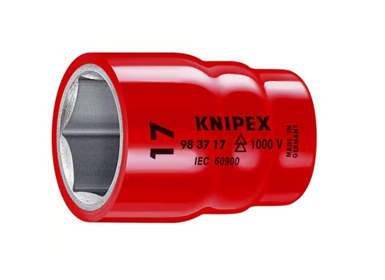 Изображение Uzgriežņa galviņa Knipex 983717; 3/8''; 17x46 mm