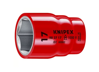 Изображение Uzgriežņa galviņa Knipex 983719; 3/8''; 19x49 mm