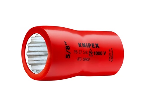 Изображение Uzgriežņa galviņa Knipex 98377/16''; 3/8''; 7/16''; 43 mm