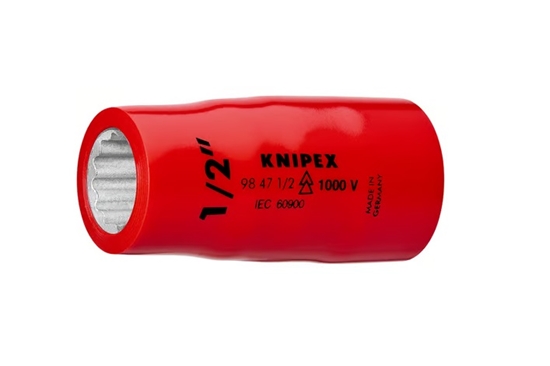 Изображение Uzgriežņa galviņa Knipex 984711/16''; 1/2''; 11/16''; 55 mm