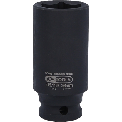 Attēls no Uzgriežņa galviņa KS Tools; 1/2''; 26x78 mm