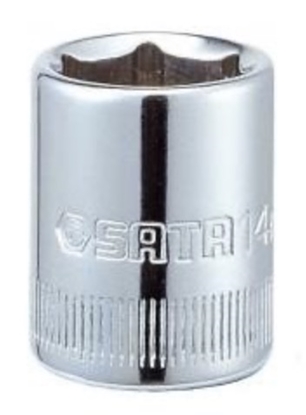 Attēls no Uzgriežņa galviņa Sata S11302; 1/4''; 4 mm