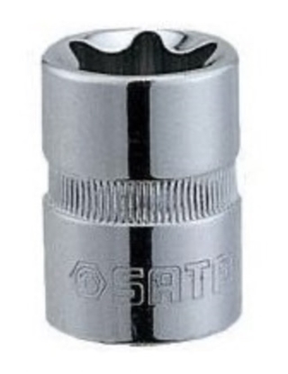 Attēls no Uzgriežņa galviņa Sata S13703; 1/2''; E14