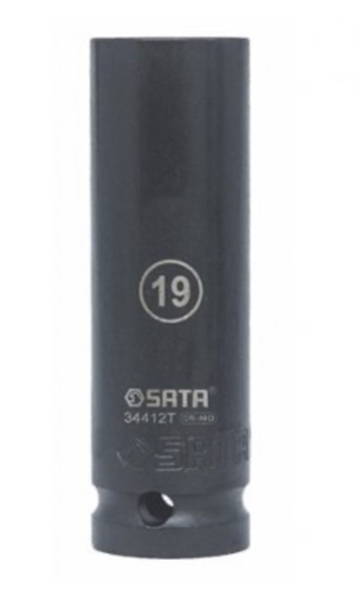 Picture of Uzgriežņa galviņa Sata S34412T; 1/2''; 19 mm; pagarināts