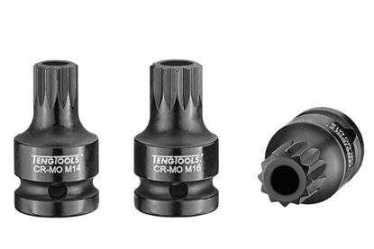 Attēls no Uzgriežņa galviņa Teng Tools 270160518; 1/2''; XZN17