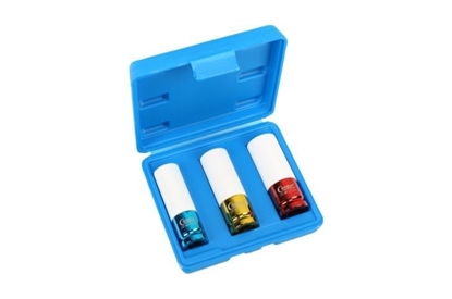 Изображение Uzgriežņa galviņu komplekts Condor Werkzeug C1003; 1/2''; 85 mm; 17-21 mm; 3 gab.