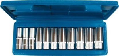 Изображение Uzgriežņa galviņu komplekts Condor Werkzeug C1009/38; 3/8''; 8-19 mm; 11 gab.