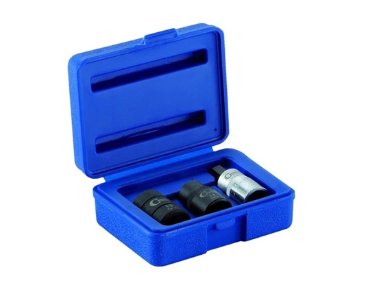 Изображение Uzgriežņa galviņu komplekts Condor Werkzeug C4773; 1/2''; 3 gab.