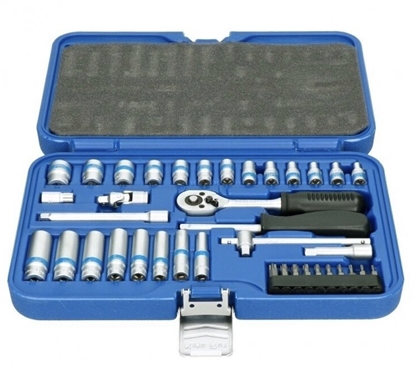 Picture of Uzgriežņa galviņu komplekts KingRoy KR039MDA; 1/4''; 39 gab.