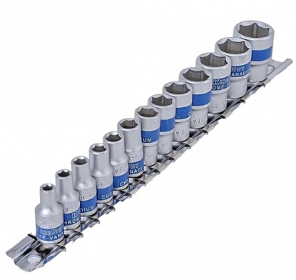 Picture of Uzgriežņa galviņu komplekts KingRoy KR30151013; 1/4''; 13 gab.