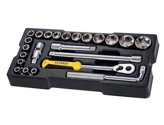 Picture of Uzgriežņa galviņu komplekts Stanley STMT1-74173; 23 gab.