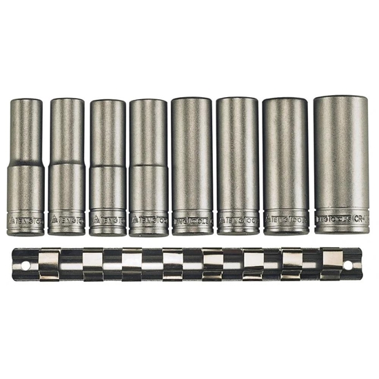 Picture of Uzgriežņa galviņu komplekts Teng Tools M1208-6; 1/2''; 8 gab.