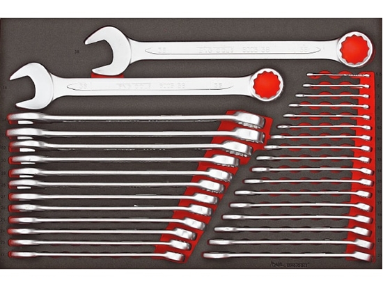 Picture of Uzgriežņu atslēgu komplekts Teng Tools TTESP31; EVA; 31 gab.