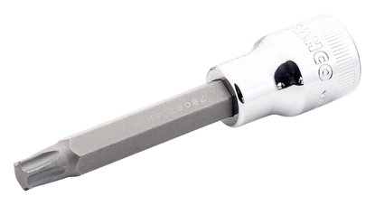 Изображение Uzgriežņu galviņa ar uzgali Bahco 7809TORX; 1/2''; T40; 120 mm