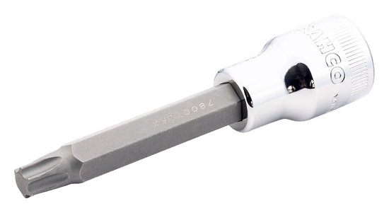Picture of Uzgriežņu galviņa ar uzgali Bahco 7809TORX; 1/2''; T45; 120 mm