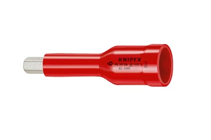 Picture of Uzgriežņu galviņa ar uzgali Knipex 983906; 3/8''; 6x75 mm