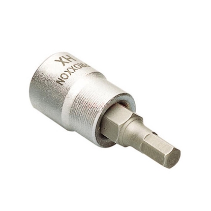 Изображение Uzgriežņu galviņa ar uzgali Proxxon 23575; 3/8''; HX 4 mm; 50 mm