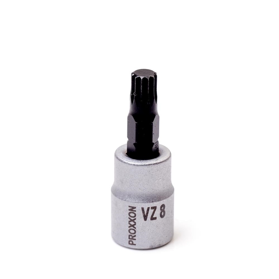 Изображение Uzgriežņu galviņa ar uzgali Proxxon 23631; 3/8''; VZ 8; 50 mm