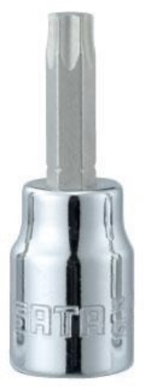 Picture of Uzgriežņu galviņa ar uzgali Sata S21107; 1/4''; T40