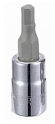 Attēls no Uzgriežņu galviņa ar uzgali Sata S21204; 1/4''; HEX6