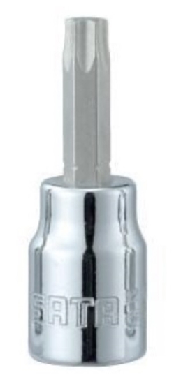 Picture of Uzgriežņu galviņa ar uzgali Sata S22101; 3/8''; T10
