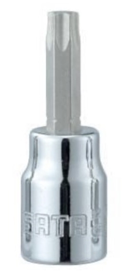 Picture of Uzgriežņu galviņa ar uzgali Sata S22103; 3/8''; T20