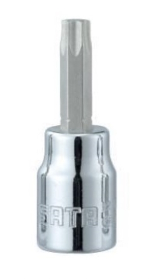 Picture of Uzgriežņu galviņa ar uzgali Sata S22111; 3/8''; T60