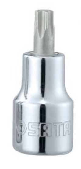 Picture of Uzgriežņu galviņa ar uzgali Sata S24102; 1/2''; T25