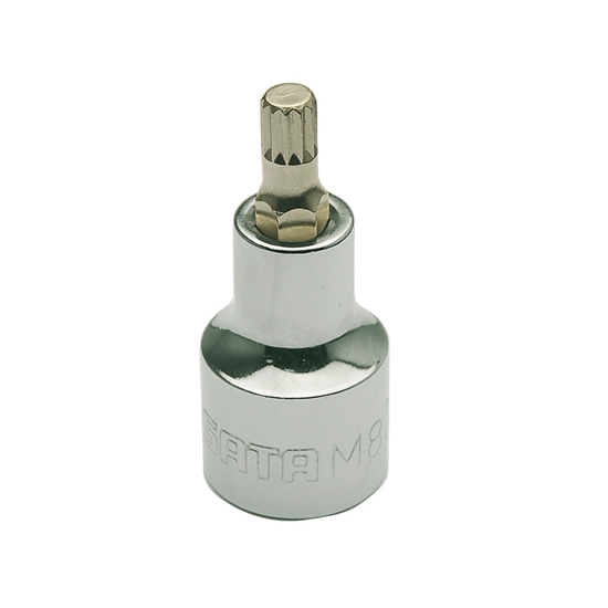 Picture of Uzgriežņu galviņa ar uzgali Sata S24807; 3/8''; M16