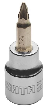 Attēls no Uzgriežņu galviņa ar uzgali Sata SC22401; 3/8''; PZ1