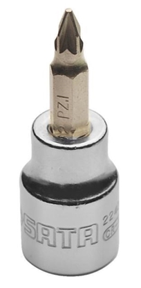 Attēls no Uzgriežņu galviņa ar uzgali Sata SC22403; 3/8''; PZ3