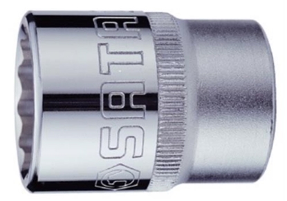 Attēls no Uzgriežņu galviņa Sata S13612; 1/2''; 21 mm