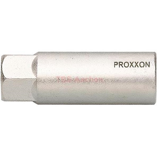 Изображение Uzgriežņu galviņa/svečatslēga Proxxon 23552; 3/8''; 21 mm; 70 mm