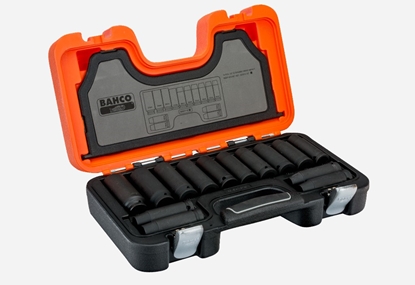 Изображение Uzgriežņu galviņu komplekts Bahco DD/S14; 1/2''; 14 gab.