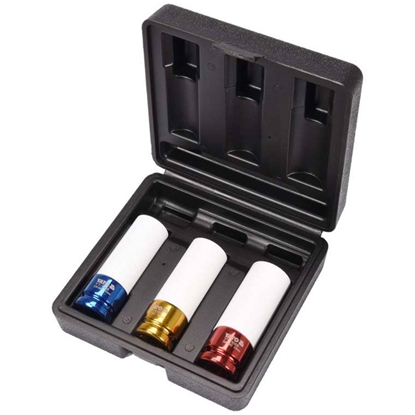 Attēls no Uzgriežņu galviņu komplekts Yato YT-1056; 1/2''; 17/19/21 mm; 3 gab.