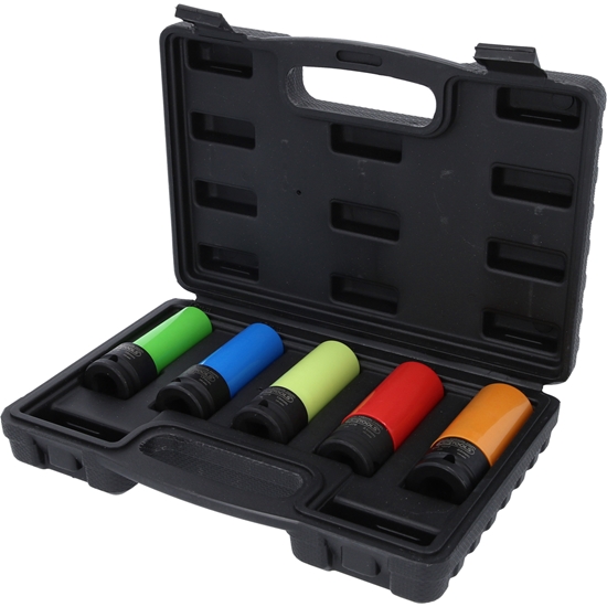 Picture of Uzgriežņu galviņu komplekts KS Tools 515.0870; 1/2''; 15-22 mm; 5 gab.