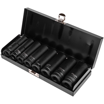 Picture of Uzgriežņu galviņu komplekts Richmann C4026; 1/2'; 13-24 mm; 8 gab.