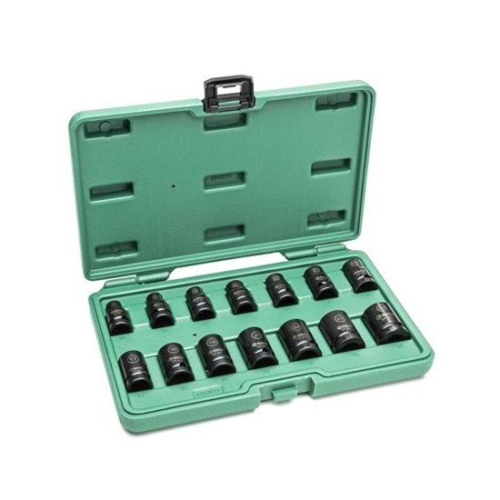 Picture of Uzgriežņu galviņu komplekts Sata ST34397T; 10-24 mm; 14 gab.