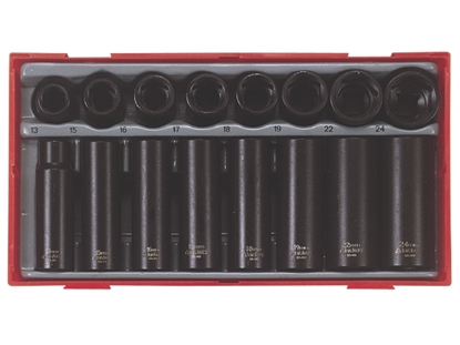 Picture of Uzgriežņu galviņu komplekts Teng Tools TT9116; 16 gab.