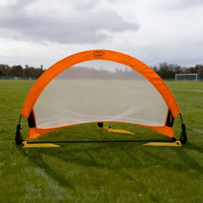 Picture of Uznirstošie futbola treniņu vārti - oranži (S) 76x45x45 cm