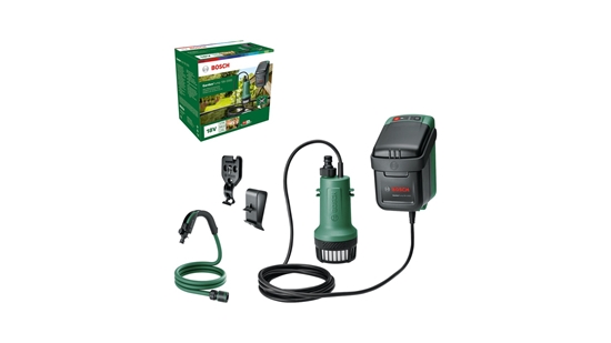 Изображение Ūdens sūknis Bosch GardenPump 18V-2000 Solo; 18 V (bez akumulatora un lādētāja)