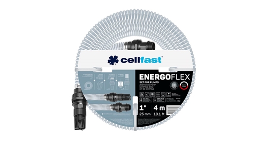 Picture of Ūdens sūkņu sūkšanas šļūtene Cellfast 23-650; 1''; 4 m