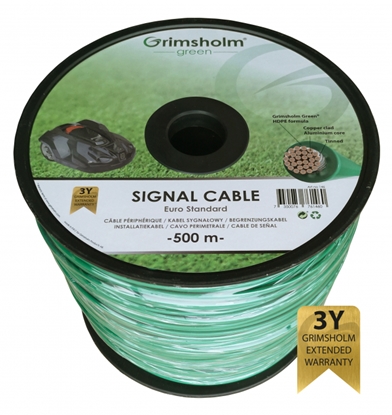 Изображение Vads perimetra iezīmēšanai (zāles pļāvējiem-robotiem) Grimsholm Euro Standard; 2,7 mm x 500 m