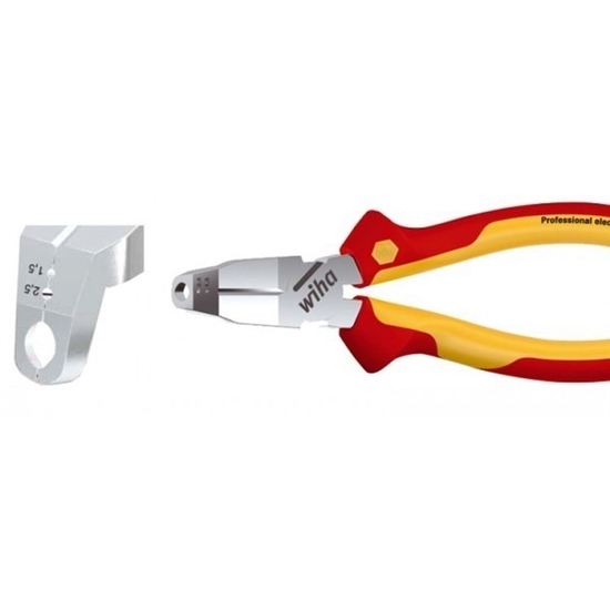 Picture of Vadu tīrīšanas knaibles Wiha TriCut W38552; 170 mm